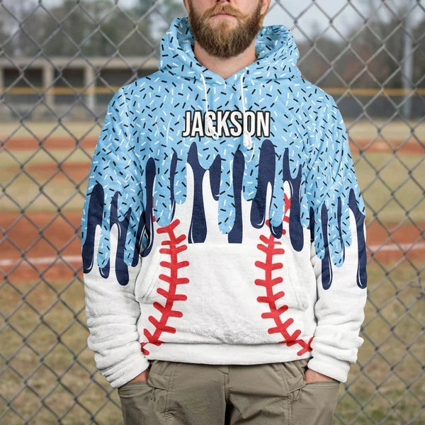 Personalized Youth Flannel Hoodie