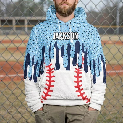 Personalized Youth Flannel Hoodie