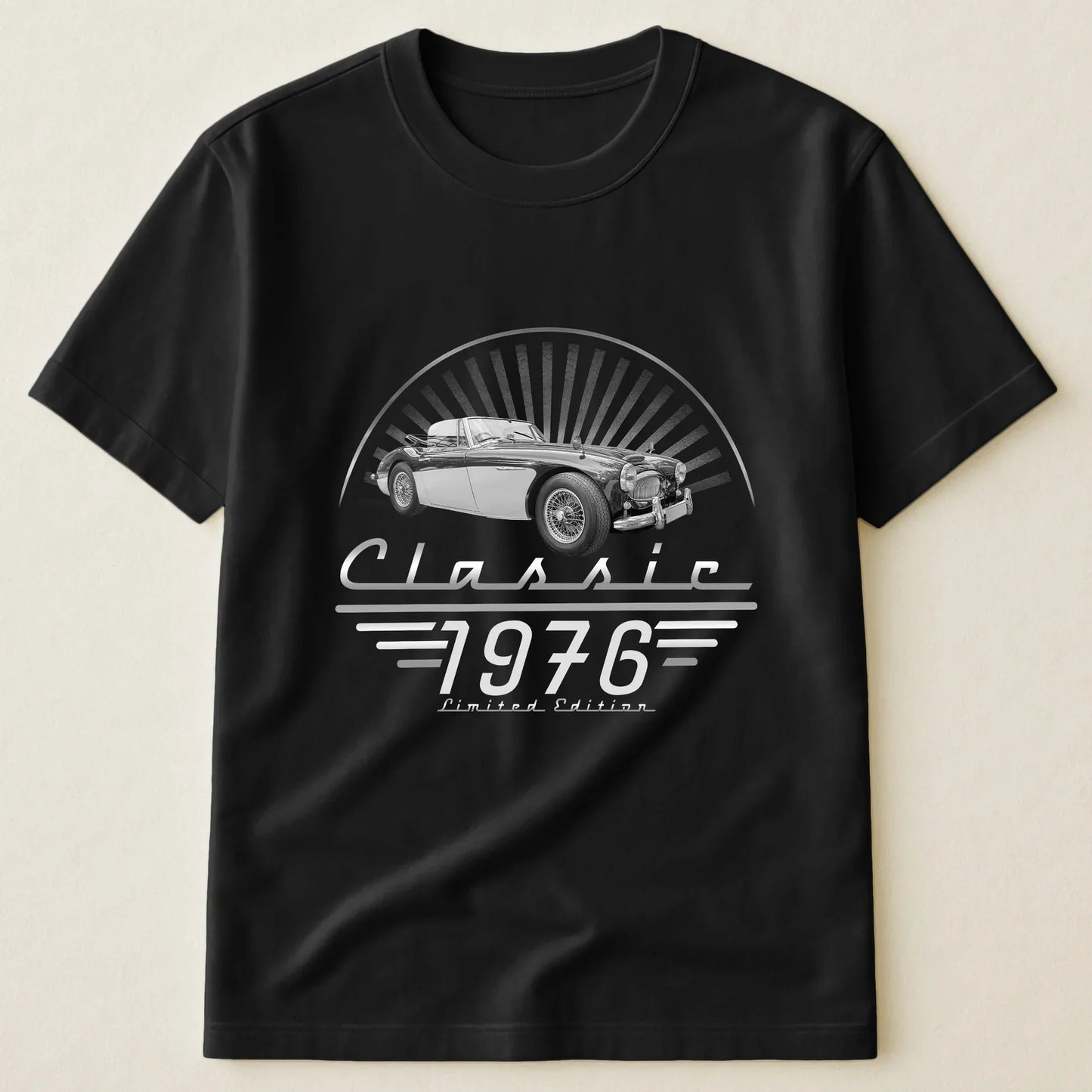 Custom Retro Convertible Photo T-Shirt