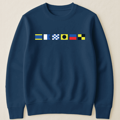 Personalized Nautical Signal Flag Name T-Shirt