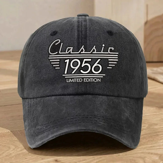 Personalized Classic Year Vintage Denim Cap