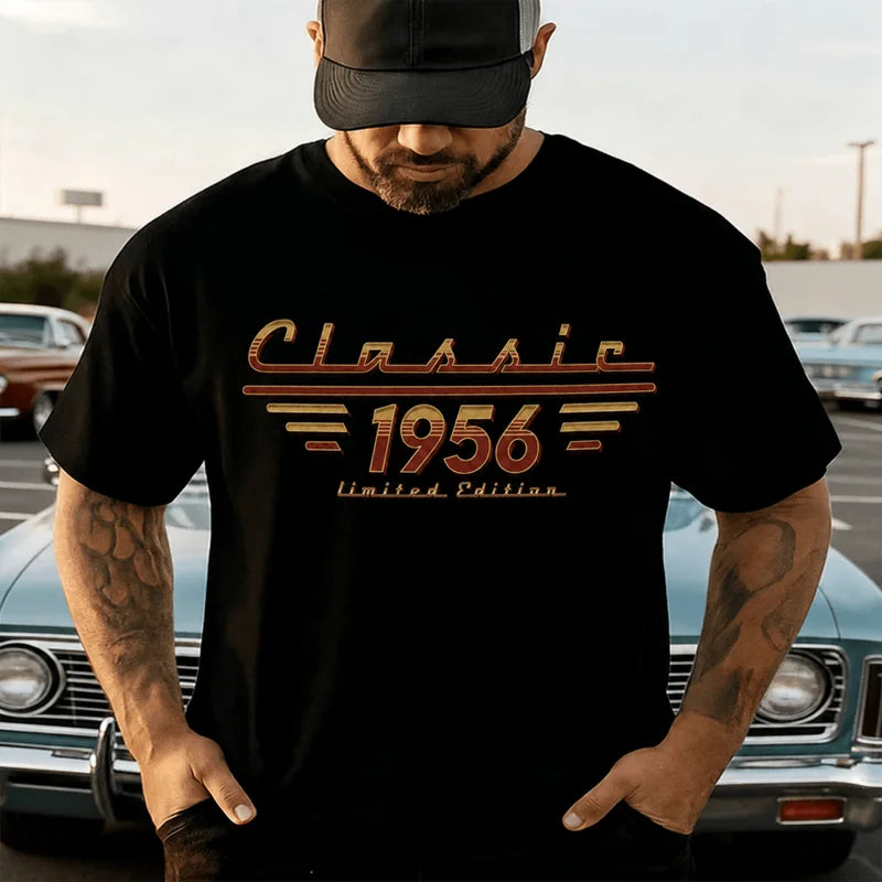 Personalized Retro Limited Edition Classic T-Shirt