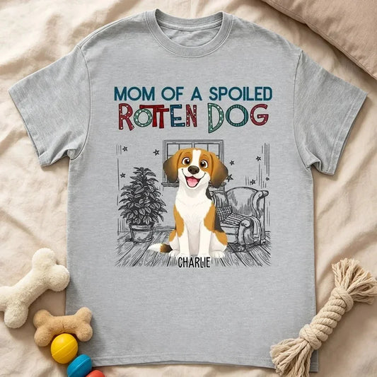 Personalized Spoiled Rotten Dog Storybook Classic T-Shirt