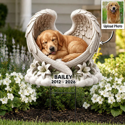 Personalized Pet Memorial Photo Yard Sign