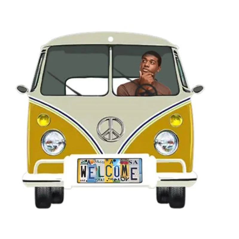 🚙Custom Camping Van Photos Keychain