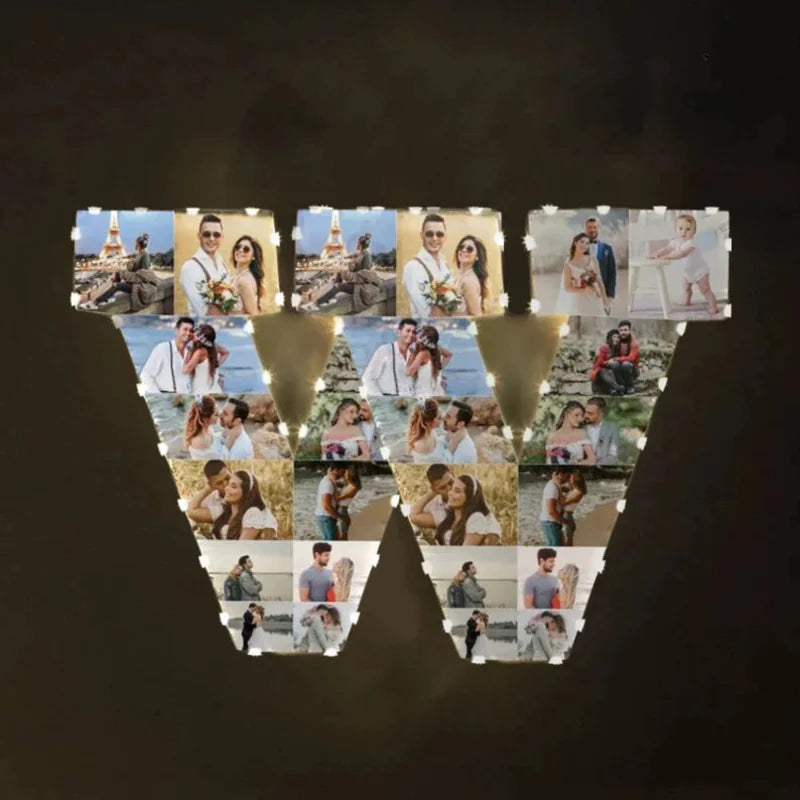 🎁Personalized Letter Photo Collage Lamp