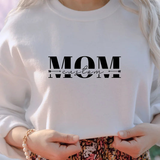 Custom Mama Sweatshirt with Children Name