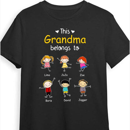 This Grandma Belongs To T-Shirt/Hoodie/Crewneck