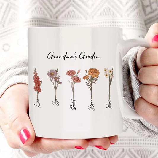 🌷Mum's garden is her children Custom mug🌷