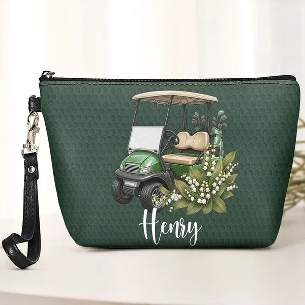 Personalized Women's Zipper Makeup Bag