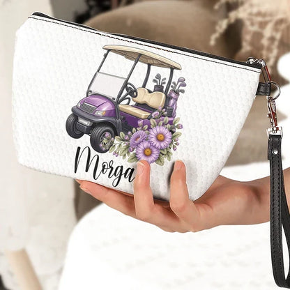 Personalized Women's Zipper Makeup Bag