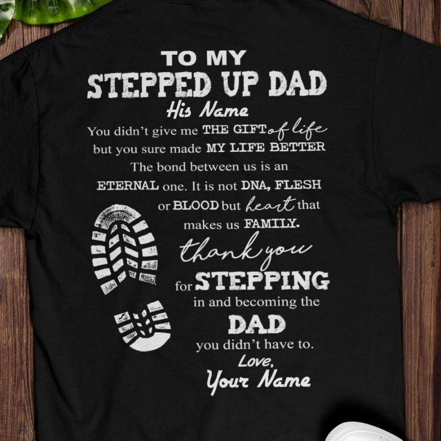Custom Bonus Dad Custom Shirt