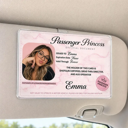 Personalized Passenger Princess Card– Forever Valid VIP Card