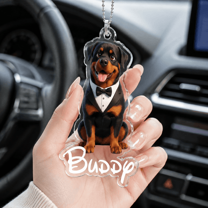 Custom Cartoon Pet Car Mirror Ornament