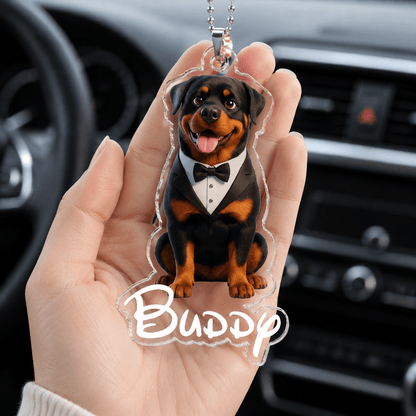 Custom Cartoon Pet Car Mirror Ornament
