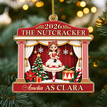 Personalized The Nutcracker Name Acrylic Ornament