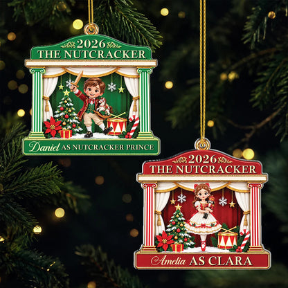 Personalized The Nutcracker Name Acrylic Ornament
