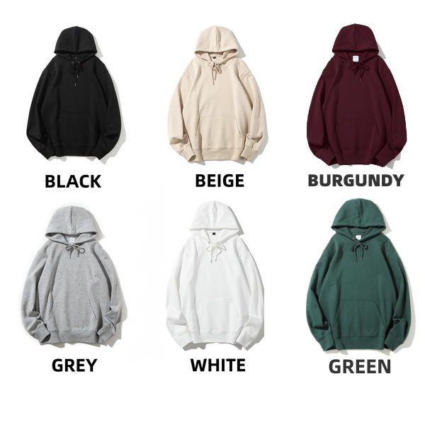 Personalisation Cartoon Roman Date Hoodie Embroidery