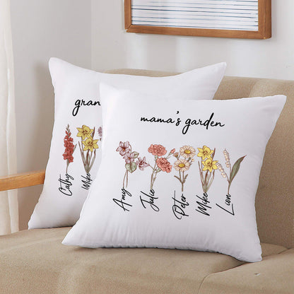 Mama's Garden ist das individuelle Kissen für ihre Kinder
