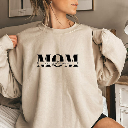 Custom Mama Sweatshirt with Children Name