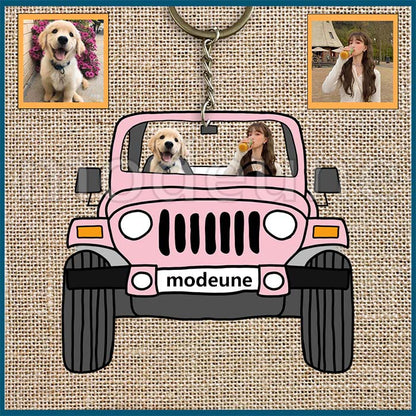 🚙Custom Photos Keychain (AI Processed)